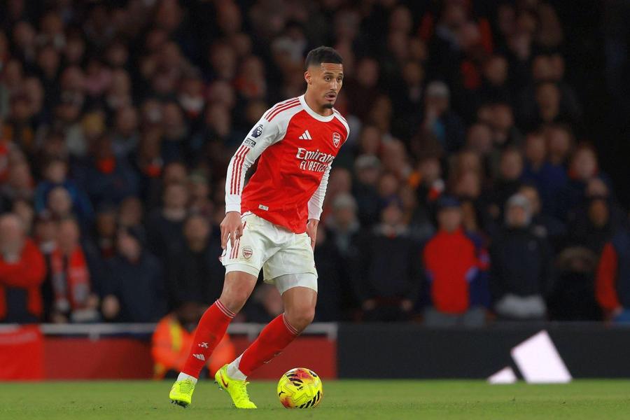 William Saliba, fundașul central al lui Arsenal / Foto: Imago Images Didier Deschamps răsuflă ușurat: starul Franței este complet refăcut pentru Mondial