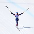 Patrick Halgren la finalul cursei în care a câștigat argintul FOTO Guliver/GettyImages