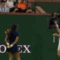 Jannik Sinner, dialog aprins cu un spectator / captură X @ESPN