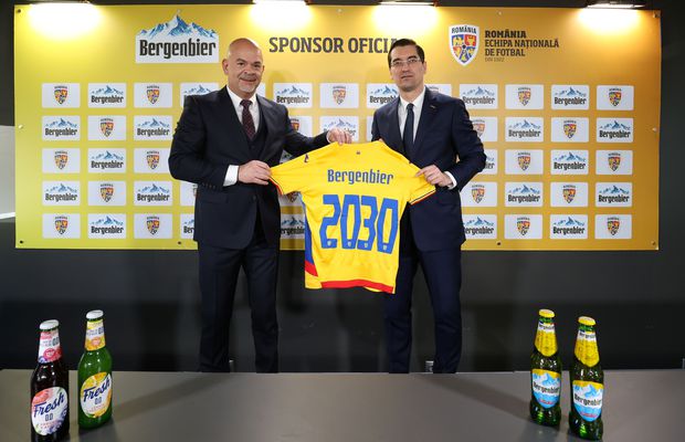 Bergenbier anunță continuarea parteneriatului cu Echipa Națională a României