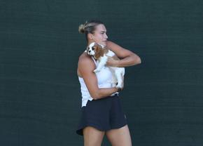 Aryna Sabalenka și-a numit noul câine după un legendar tenismen american: „Când îmi vine să izbucnesc, îl mângâi”