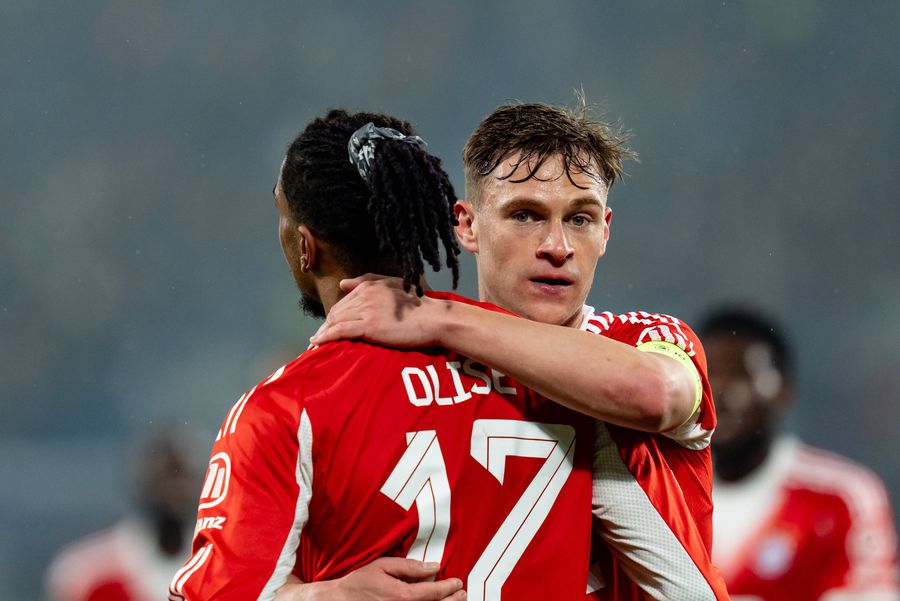 Gestul care poate costa scump vedetele lui Bayern » Olise și Kimmich riscă sancțiuni severe din partea UEFA