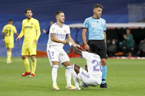 Eden Hazard și Vinicius // FOTO: Imago Images
