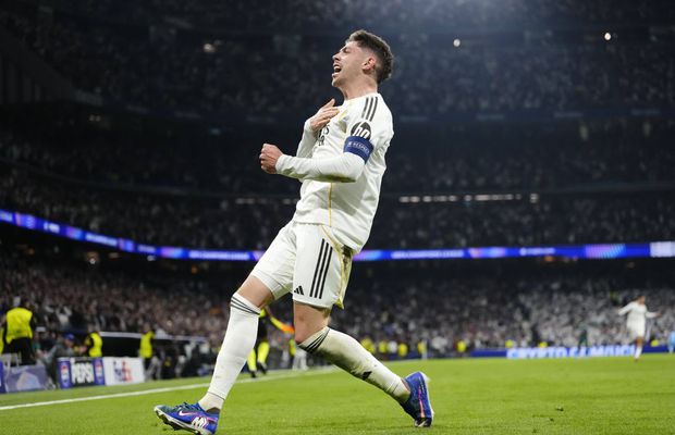 A reușit în 22 de minute ce n-a făcut în toată cariera în Champions League! Fede Valverde, la meciul vieții