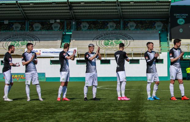 Petrolul Ploiești - Concordia Chiajna 0-1 » Lucian Ion a marcat singurul gol al meciului de pe stadionul „Ilie Oană”
