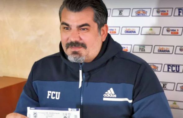 „M-aș bucura din tot sufletul să promovăm alături de Rapid” » Interviu cu Mircea Bornescu, team-manager FC U Craiova: ce le transmite suporterilor