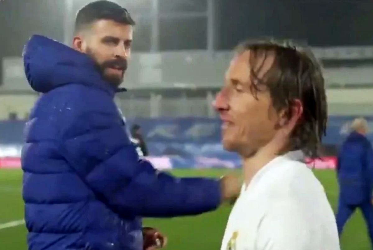 Modric și Pique, dialog fără perdea după Real Madrid - Barcelona 2-1: „Te duci să plângi, nu?”
