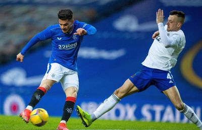 Rangers - Hibernian 2-1 » Ianis Hagi, 20 de minute pe teren