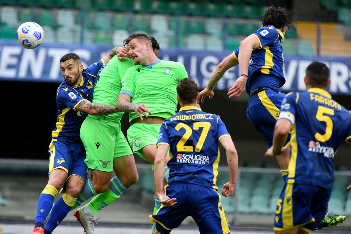 Ștefan Radu, assist în Verona - Lazio / FOTO: GettyImages