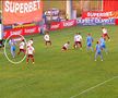 Le-a scos mingea din poartă! Eroare gravă de arbitraj în Rapid - Dunărea Călărași