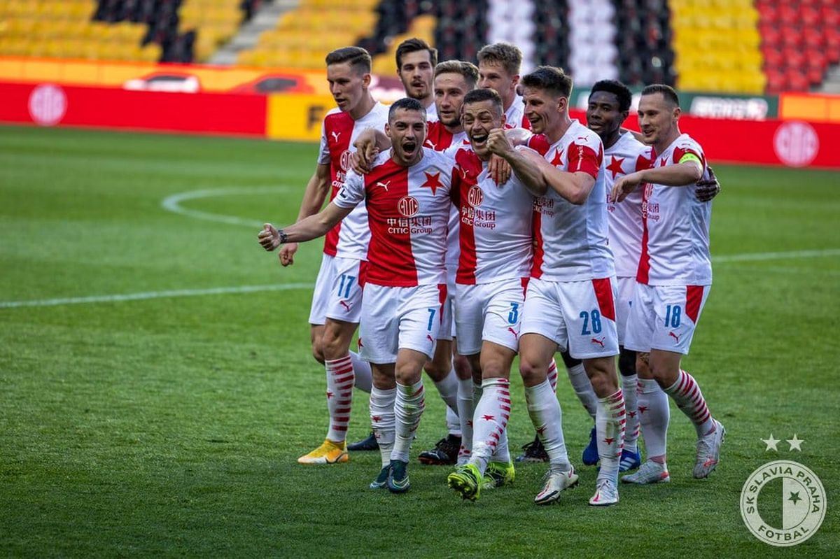 Tiki-taka Stanciu în Slavia - Sparta » Niță n-a avut nicio șansă! Defensivă umilită printr-o fază genială