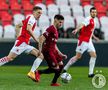 Tiki-taka Stanciu în Slavia - Sparta » Niță n-a avut nicio șansă! Defensivă umilită printr-o fază genială
