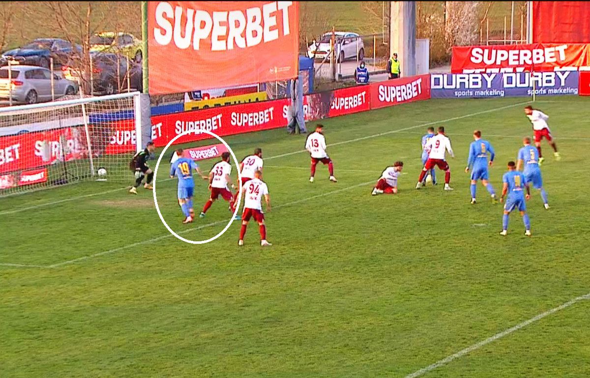 Gol anulat Cristi Bud, Rapid - Dunărea Călărași