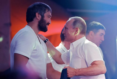 Ovechkin și Putin / FOTO: Imago-Images