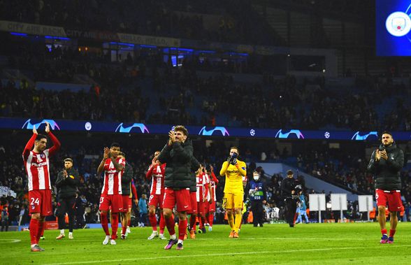 Atletico Madrid, lovită de UEFA înaintea returului cu Manchester City