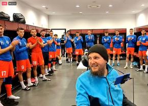 Mihai Neșu, în vestiarul FCSB: „E prima oară pe Arena Națională” » Imagini emoționante