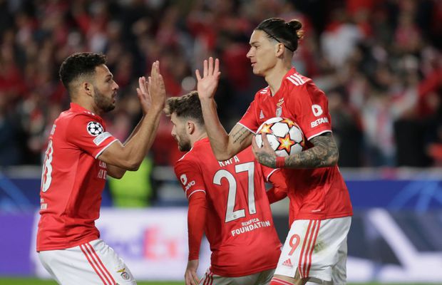 Benfica ar putea da o lovitură de 70 de milioane de euro »  PSG și United, interesate de starul lusitanilor
