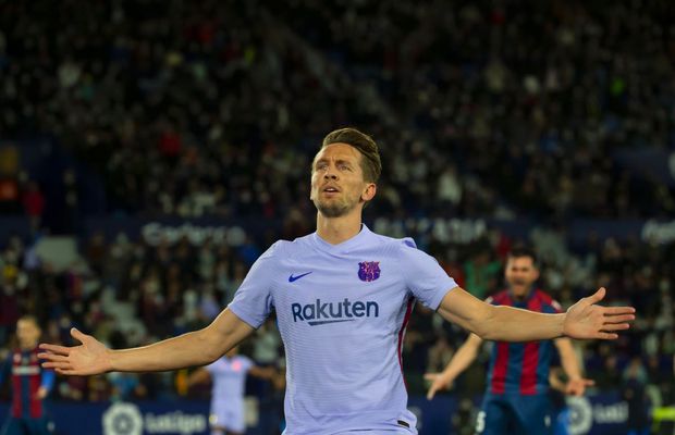 Barcelona, victorie dramatică la Levante » Gol decisiv marcat de Luuk de Jong la ultima fază