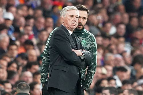 Carlo Ancelotti și Davide Ancelotti/ foto: Imago images
