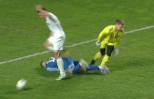 Aproape de tragedie! Românul care a marcat Golul Anului 2019 și-a pierdut cunoștința după o ciocnire violentă cu portarul