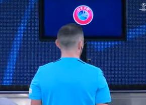 Se întâmplă și la case mai mari! „Blue screen” la o fază decisivă din Liga Campionilor