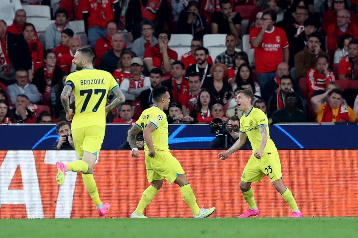 Benfica - Inter, în „sferturile” Ligii Campionilor / FOTO: GettyImages