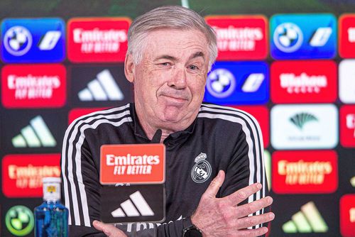 Carlo Ancelotti, show la conferința de presă înaintea partidei Real Madrid - Chelsea. Foto: Imago Images