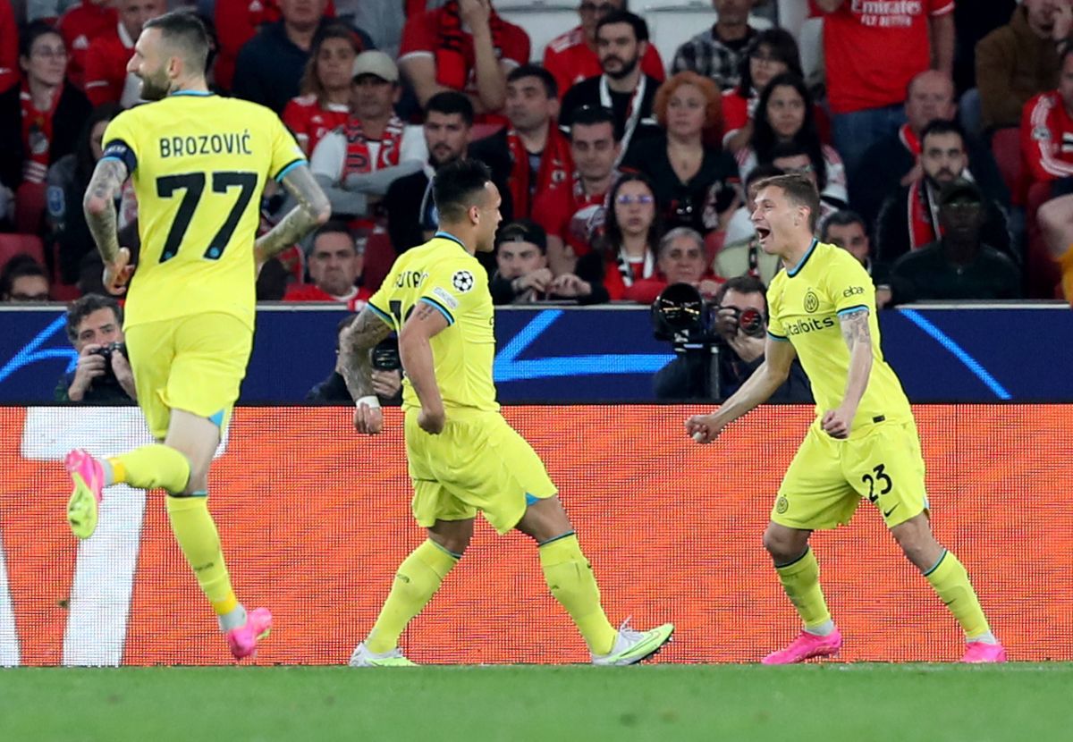 Inter, lecție de fotbal în turul „sfertului” cu Benfica » Tot mai aproape de o semifinală 100% italiană