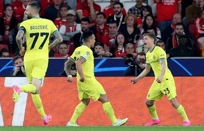 Inter, lecție de fotbal în turul „sfertului” cu Benfica » Tot mai aproape de o semifinală 100% italiană