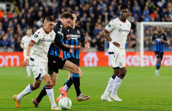 Răzvan Lucescu a pierdut primul turnir cu Brugge » 3 victorii ale gazdelor în „sferturile” Conference League