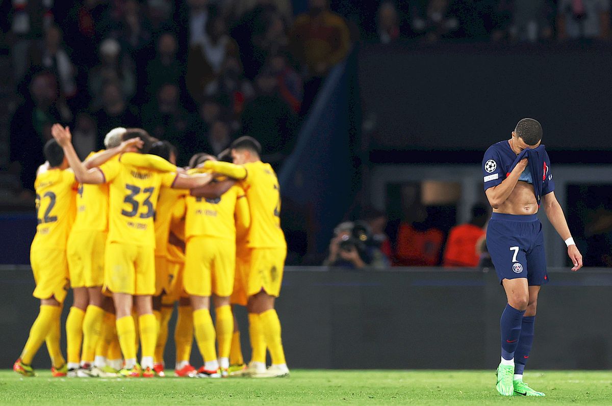 L'Equipe n-a avut milă de vedetele PSG-ului, în frunte cu Mbappe: „Legat de picioare, nu s-a desprins de Kounde și Araujo!”