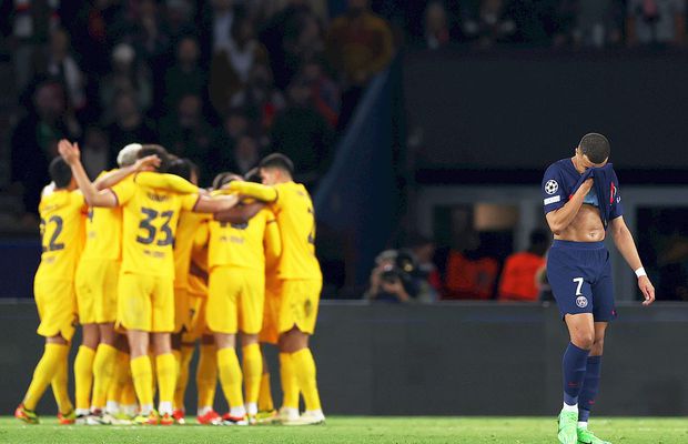 L'Equipe n-a avut milă de vedetele PSG-ului, în frunte cu Mbappe: „Legat de picioare, nu s-a desprins de Kounde și Araujo!”