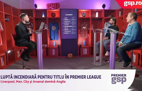 Premier GSP cu Gabi Glăvan și Daniel Scorpie » Arsenal, Liverpool și Manchester City, luptă de poveste la titlu. Klopp, umilit în Europa League