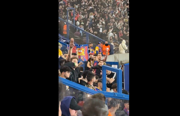 Doi fani ai Barcelonei, arestați la Paris după ce au făcut salutul nazist