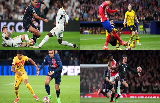 Spectacol în Champions League » Record de goluri în „sferturi”