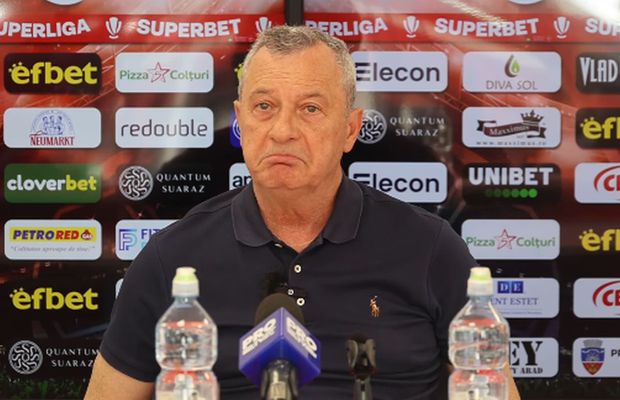 Mircea Rednic, după ce UTA a rămas suspendată: „E un tsunami!” » GSP a calculat câți bani pierd arădenii