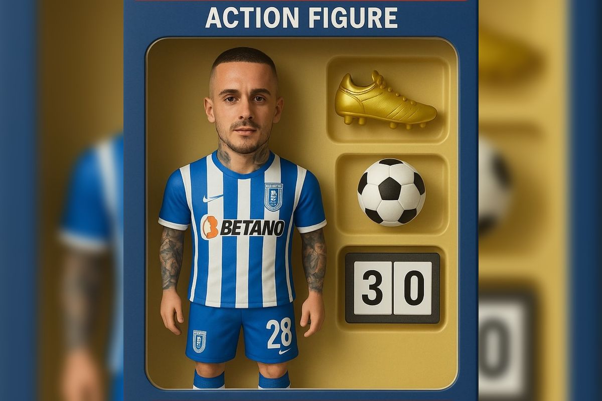 Uitați de Ghibli! Cel mai nou trend face ravagii » Așa arată top 15 jucători din Superliga transformați în figurine