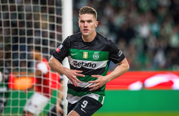 Motivul amuzant pentru care Sporting a fost amendată » E bună de plată, după gafa lui Gyokeres