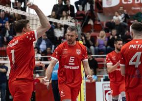 Dinamo București, CAMPIOANA României la volei masculin, după trei decenii de la ultimul titlu! Sală plină la Brașov
