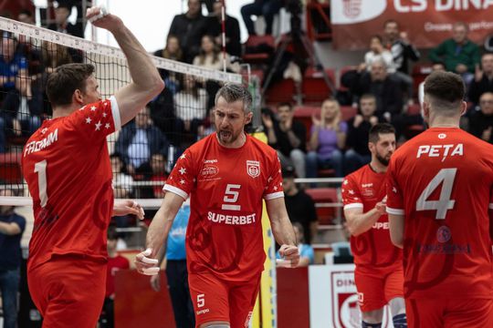 Dinamo este campioana României la volei masculin / foto: Facebook