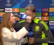 Tot studioul a aplaudat! Moment special în Liga Campionilor: „Sunt mândră de tine, dă-mi o îmbrățișare!”