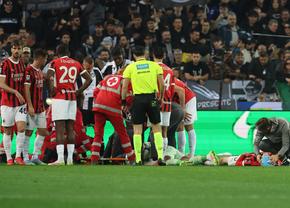 Mike Maignan s-a ciocnit violent cu un coechipier în Udinese - AC Milan » Scene copleșitoare: Abraham se ruga în genunchi! Portarul e conștient