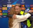 Tot studioul a aplaudat! Moment special în Liga Campionilor: „Sunt mândră de tine, dă-mi o îmbrățișare!”