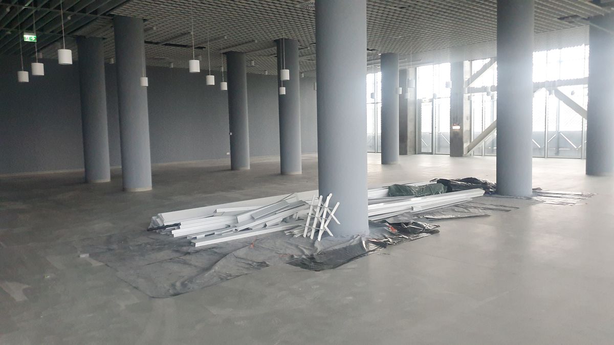 Gazeta a intrat în cea mai spectaculoasă Polivalentă din Moldova: „O experiență stelară!” + Sala de 35 de milioane de euro e finalizată 99,9%