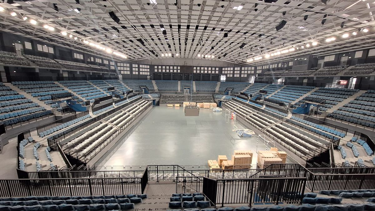 Gazeta a intrat în cea mai spectaculoasă Polivalentă din Moldova: „O experiență stelară!” + Sala de 35 de milioane de euro e finalizată 99,9%