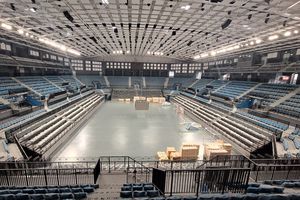 Gazeta a intrat în cea mai spectaculoasă Polivalentă din Moldova: „O experiență stelară!” + Sala de 35 de milioane de euro e finalizată 99,9%