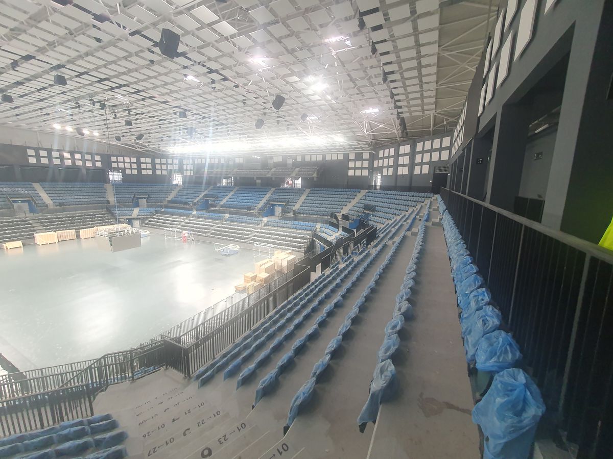 Gazeta a intrat în cea mai spectaculoasă Polivalentă din Moldova: „O experiență stelară!” + Sala de 35 de milioane de euro e finalizată 99,9%