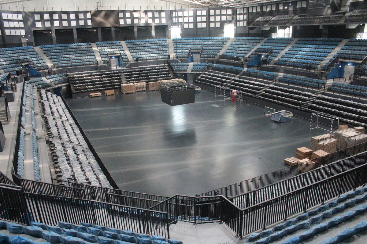 Gazeta a intrat în cea mai spectaculoasă Polivalentă din Moldova: „O experiență stelară!” + Sala de 35 de milioane de euro e finalizată 99,9%