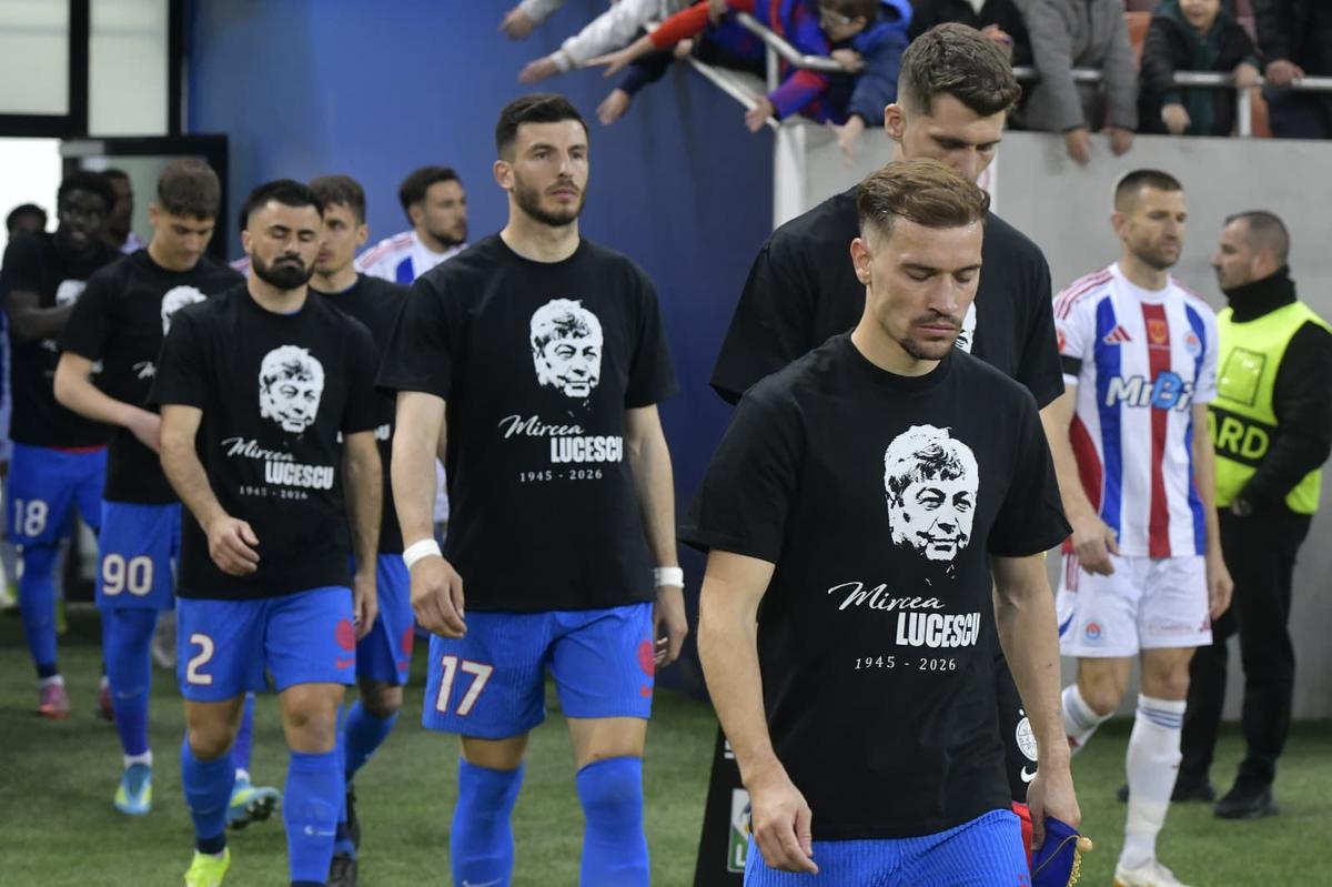 FCSB - Oțelul 4-0 » Roș-albaștrii s-au distrat cu gălățenii: 4 goluri într-o repriză