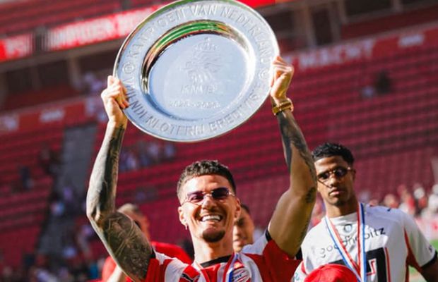 Campion în primul sezon la PSV, Dennis Man a fost analizat la sânge: „Nu a impresionat mereu”